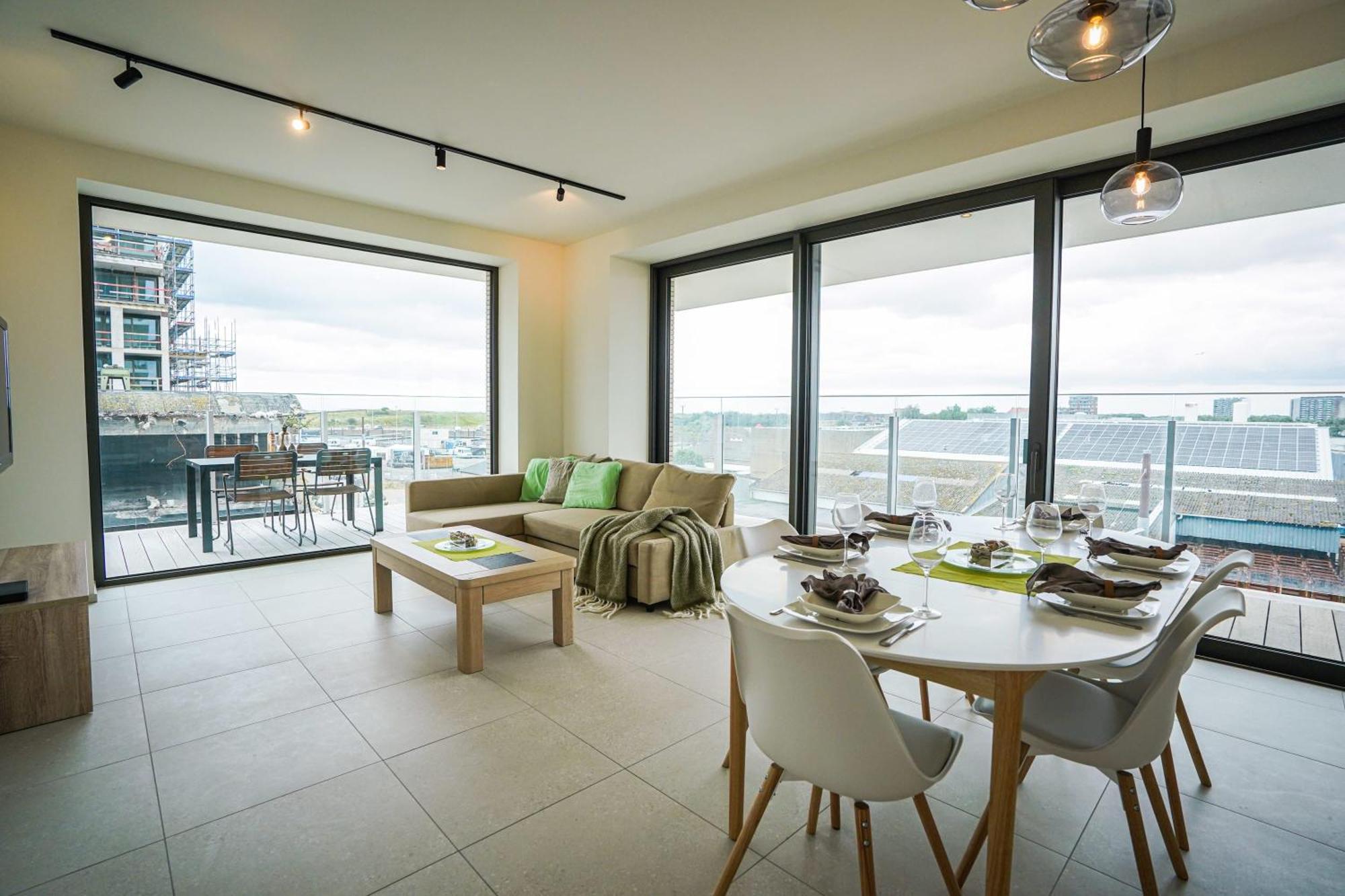 Huswell - Beautiful Apartment With Communal Pool And Gym Ostenda Zewnętrze zdjęcie